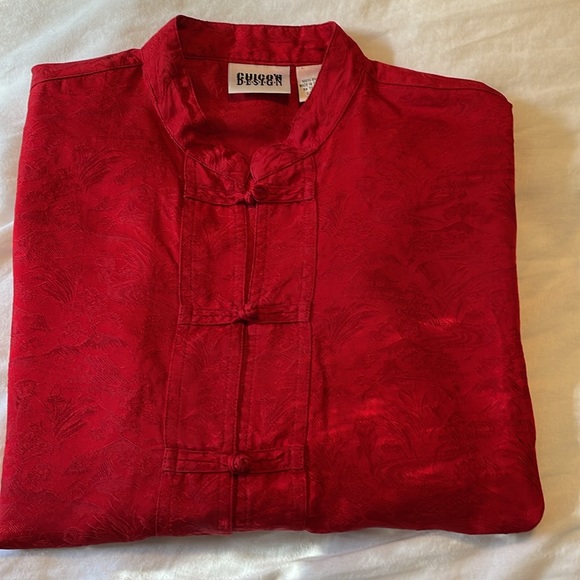 Chico’s Design 100% silk blouse, size 2 - Picture 8 of 9